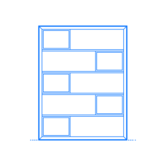 Furniture Bookcases Lois Bookcase Vinyl Cutting Svg File, Free Vectors File